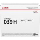 Canon 039H BK toner zwart origineel