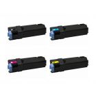 Dell ( 1 x 593-10258, 1 x 593-10259, 1 x 593-10261, 1 x 593-10260 ) voordeelset Eeko Print (huismerk)