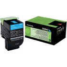 Lexmark 70C2HC0 toner cyaan origineel