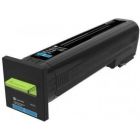 Lexmark 72K20C0 toner cyaan origineel