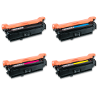 Canon voordeelset ( 1 x 732H BK zwart, 1 x 732 C cyaan, 1 x 732 Y geel, 1 x 732 M magenta ) Eeko Print (huismerk)