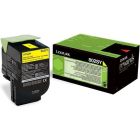 Lexmark 80C2SY0 toner geel origineel