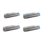 Oki 1 x 46507508, 1 x 46507507, 1 x 46507506, 1 x 46507505 toner setprijs voordeel Eeko Print (huismerk)