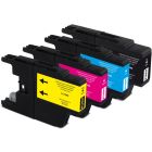 Brother LC-1240 Multipack ( zwart, cyaan, magenta en geel ) Eeko Print (huismerk)