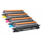 Brother TN-135 ( 1 x zwart, 1 x cyaan, 1 x magenta, 1 x geel ) toner setprijs voordeel Eeko Print (huismerk)