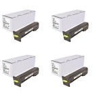 Lexmark voordeelset ( 1 x 72K20K0, 1 x 72K20C0, 1 x 72K20M0, 1 x 72K20Y0 ) toners Eeko Print (huismerk)