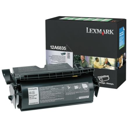 Lexmark 12A6835 toner zwart origineel
