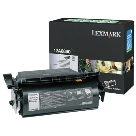 Lexmark 12A6860 toner zwart origineel