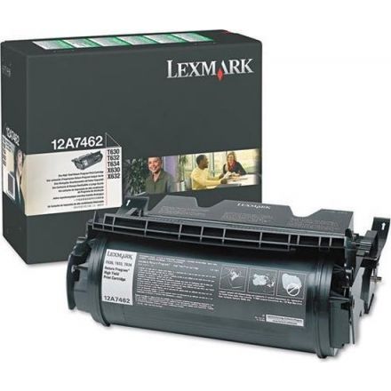 Lexmark 12A7462 toner zwart origineel