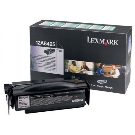 Lexmark 12A8425 toner zwart origineel