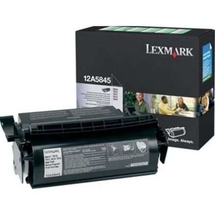 Lexmark 12A5845 toner zwart origineel