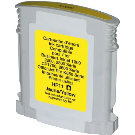 HP 11 (C4838A) inkjet geel Eeko Print (huismerk)