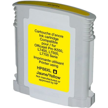 HP 88XL (C9393AE) inkjet geel Eeko Print (huismerk)