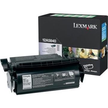 Lexmark 12A5840 toner zwart origineel