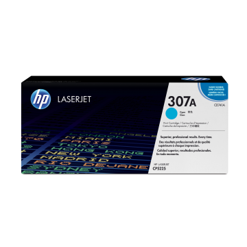 HP CE741A (307A) toner cyaan origineel