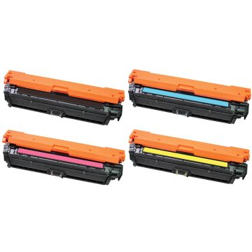 Eeko Print (huismerk) voordeelset voor HP 307A (1 x CE740A, 1 x CE741A, 1 x  CE742A, 1 x CE743A)