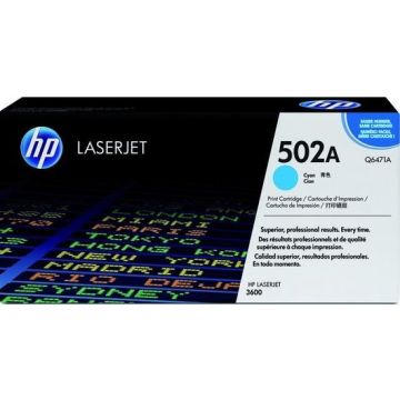 HP Q6471A (502A) toner cyaan origineel