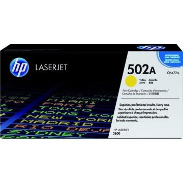 HP Q6472A (502A) toner geel origineel