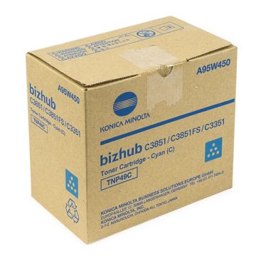Konica Minolta TNP-49C (A95W450) toner cyaan origineel