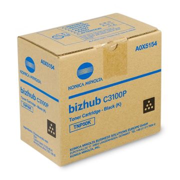 Konica Minolta TNP-50K (A0X5154) toner zwart origineel