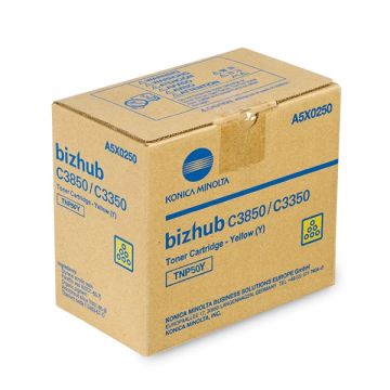 Konica Minolta TNP-50Y (A0X5254) toner geel origineel