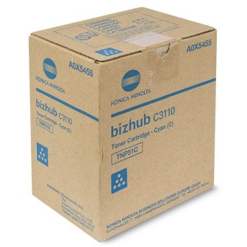 Konica Minolta TNP-51C toner cyaan origineel