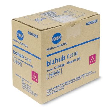 Konica Minolta TNP-51M toner magenta origineel