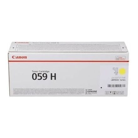 Canon 059H Y toner geel origineel