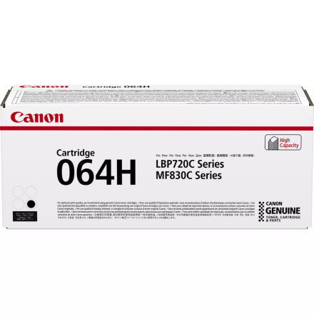 Canon 064H BK toner zwart origineel