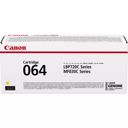 Canon 064 Y toner geel origineel