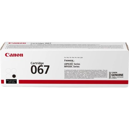 Canon 067 BK toner zwart origineel