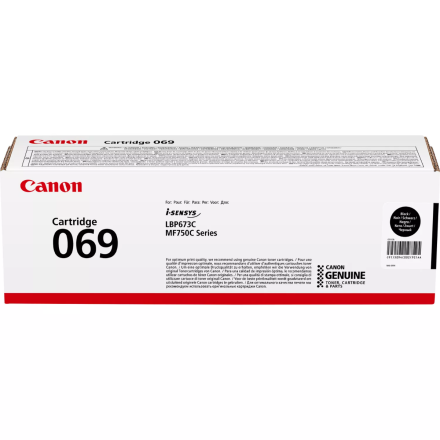 Canon 069 BK toner zwart origineel