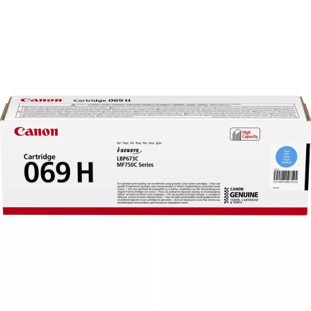 Canon 069H C toner cyaan origineel