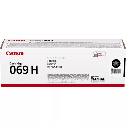 Canon 069H BK toner zwart origineel