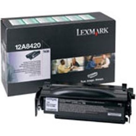 Lexmark 12A8420 toner zwart origineel