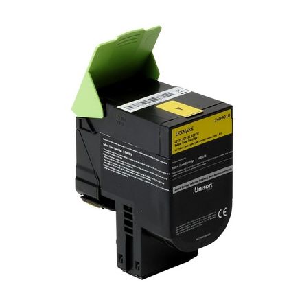 Lexmark 24B6010 geel origineel