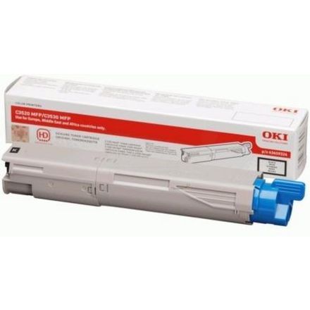 Oki 43459324 toner zwart origineel