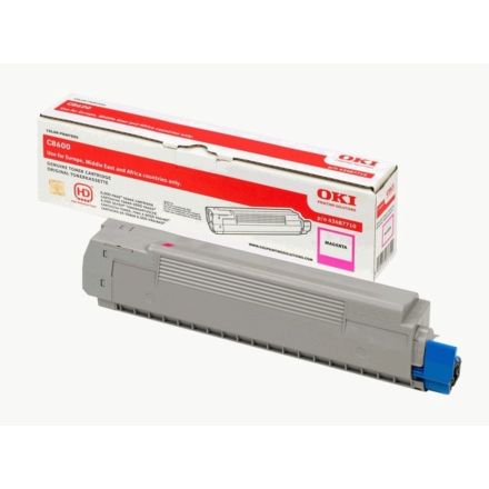 Oki 43487710 toner magenta origineel