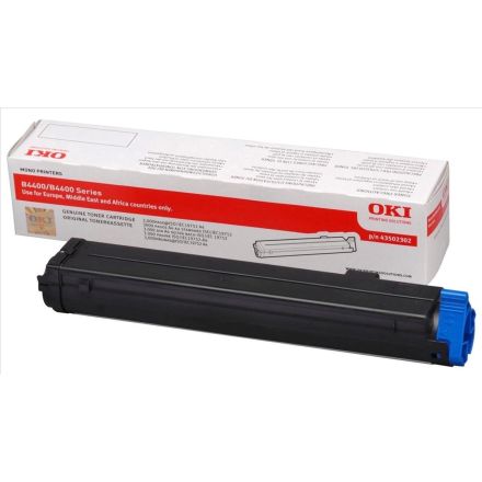 Oki 43502302 toner zwart origineel