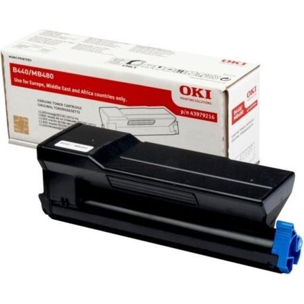 Oki 43979216 toner zwart origineel