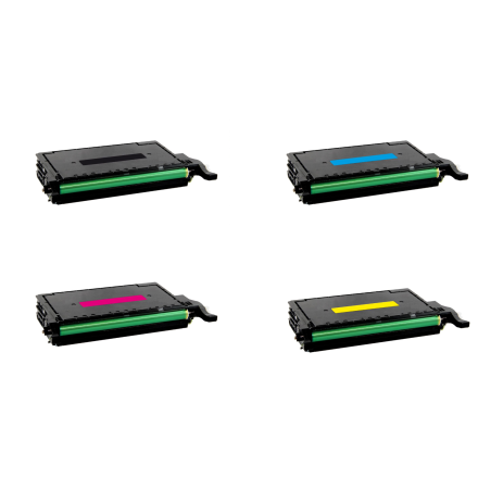 Eeko Print (huismerk) voordeelset voor Samsung CLT-6092 (1 x K6092S, 1 x C6092S, 1 x M6092S, 1 x Y6092S)