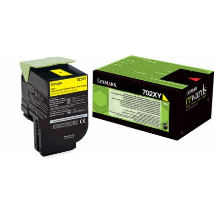 Lexmark 70C2XY0 toner geel origineel