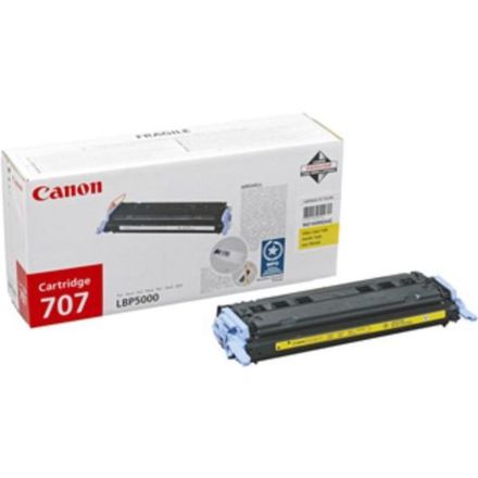 Canon 707 Y toner geel origineel