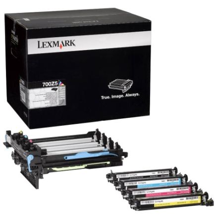 Lexmark 700Z5 (70C0Z50) imaging kit zwart en kleur origineel