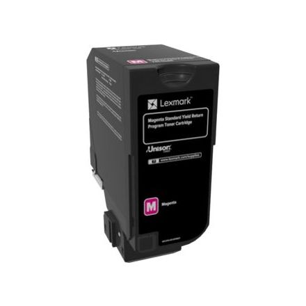 Lexmark 74C2SM0 toner magenta origineel