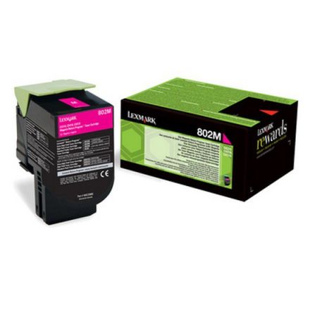 Lexmark 80C20M0 toner magenta origineel