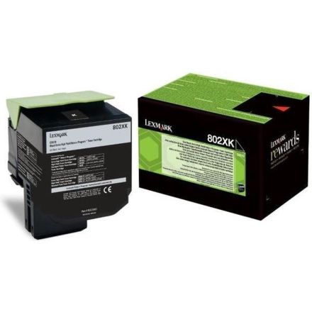 Lexmark 80C2XK0 toner zwart origineel