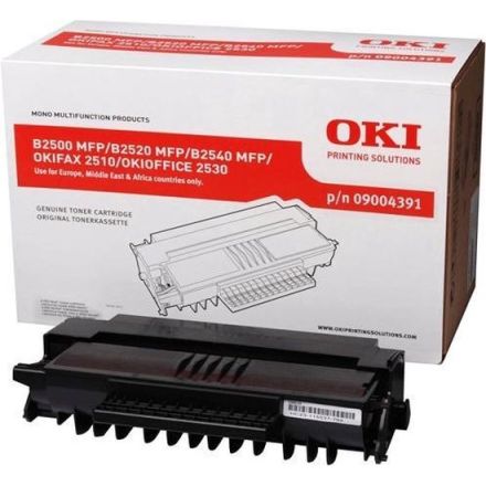 Oki 09004391 toner zwart origineel