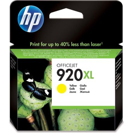 HP 920XL (CD974AE) geel origineel