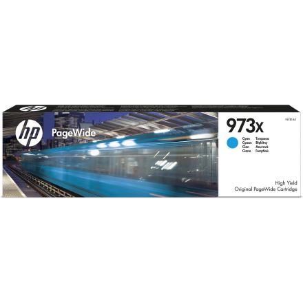 HP 973X (F6T81AE) inkjet cyaan origineel